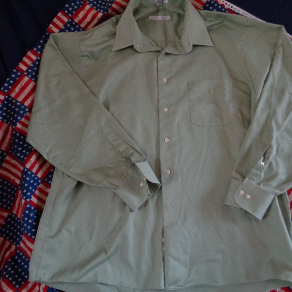 Geoffrey Beene Extra Large Sateen LS Dress Shirt